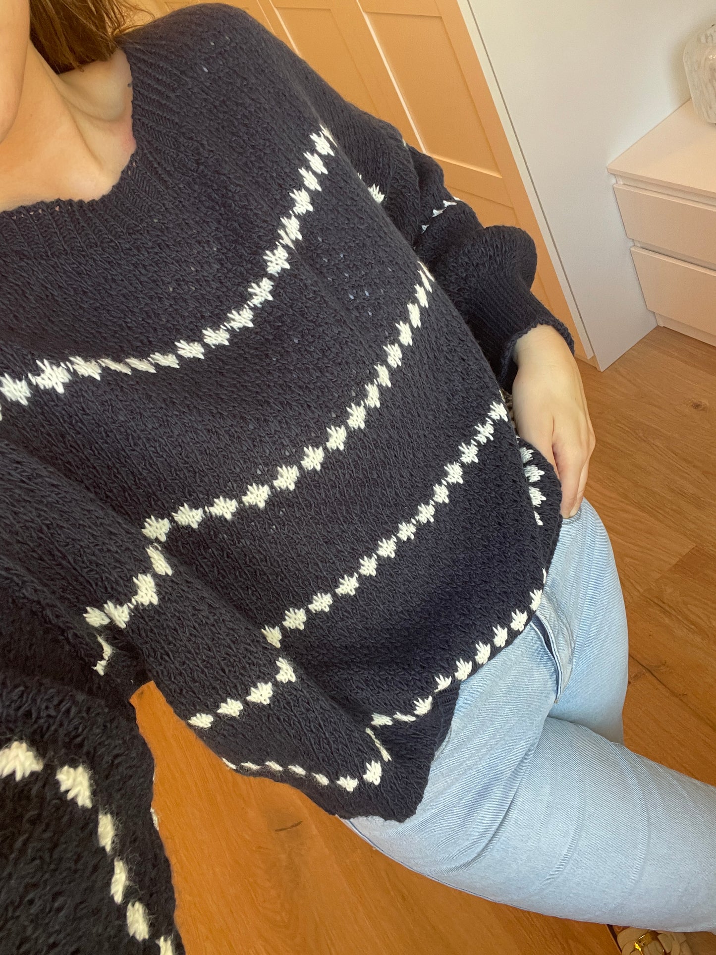 Maeve sweater - Navy Blue