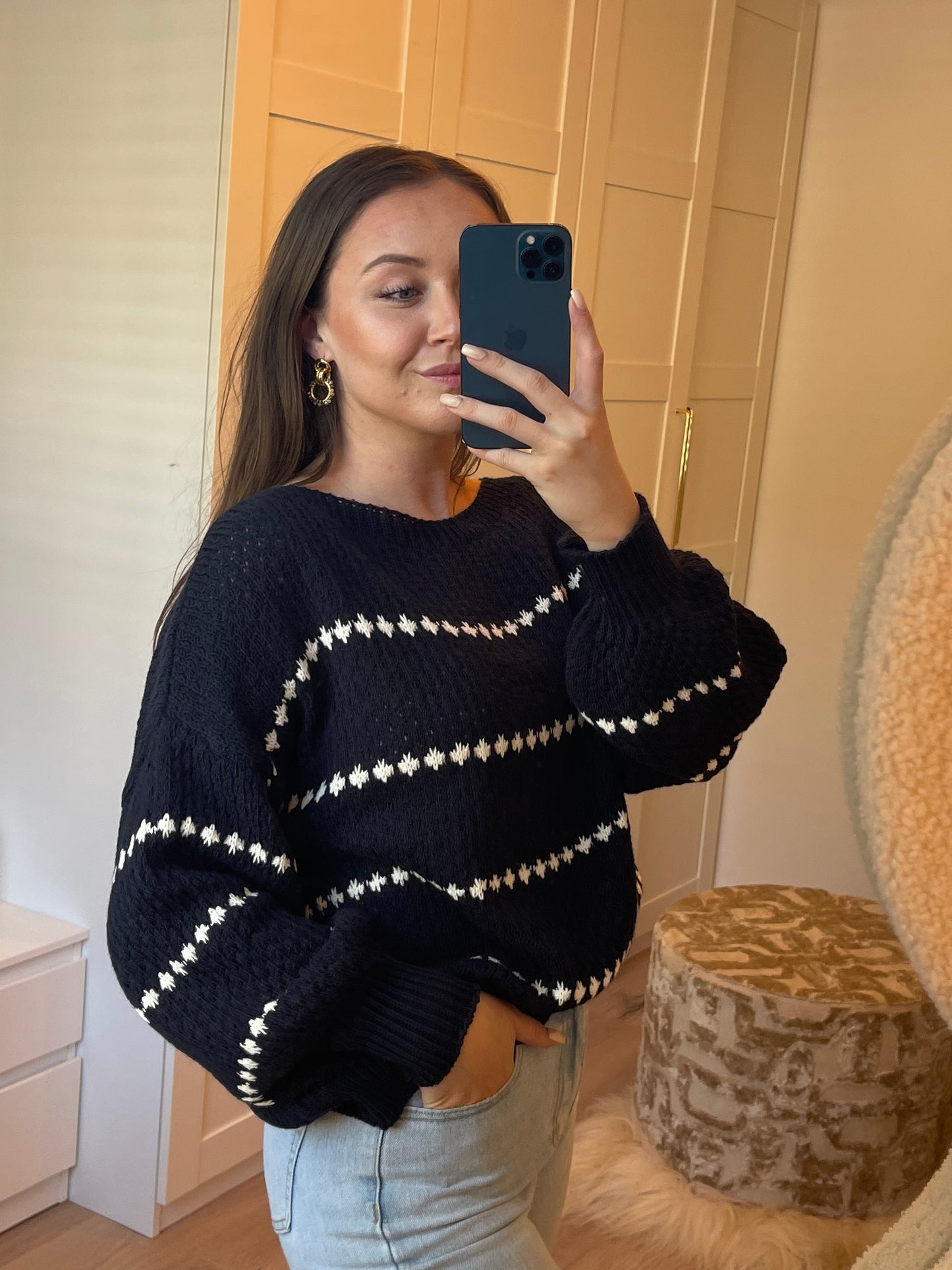 Maeve sweater - Navy Blue