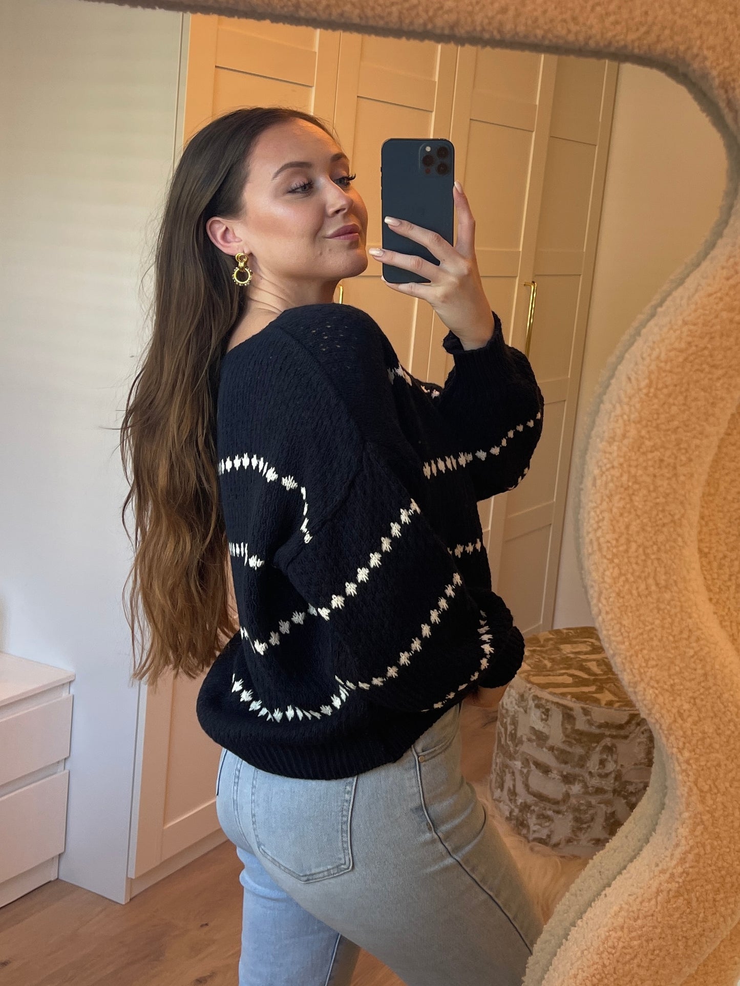 Maeve sweater - Navy Blue