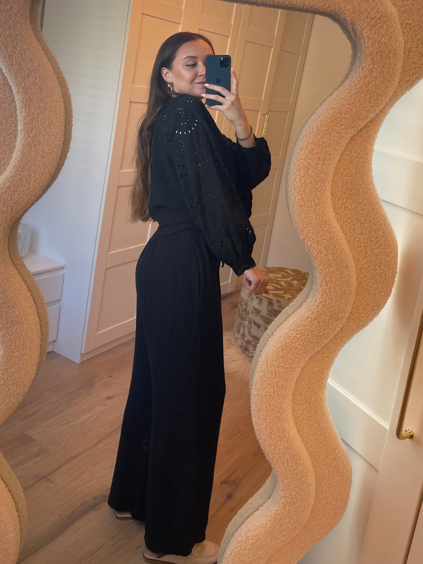 Bodhil Blouse - Zwart