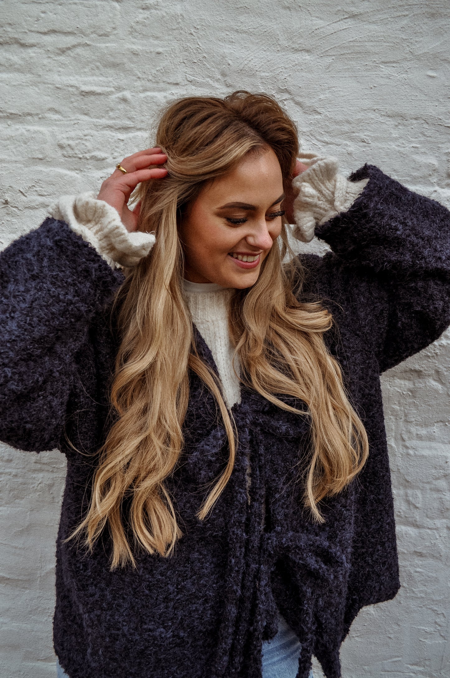 MILA JACKET - NAVY