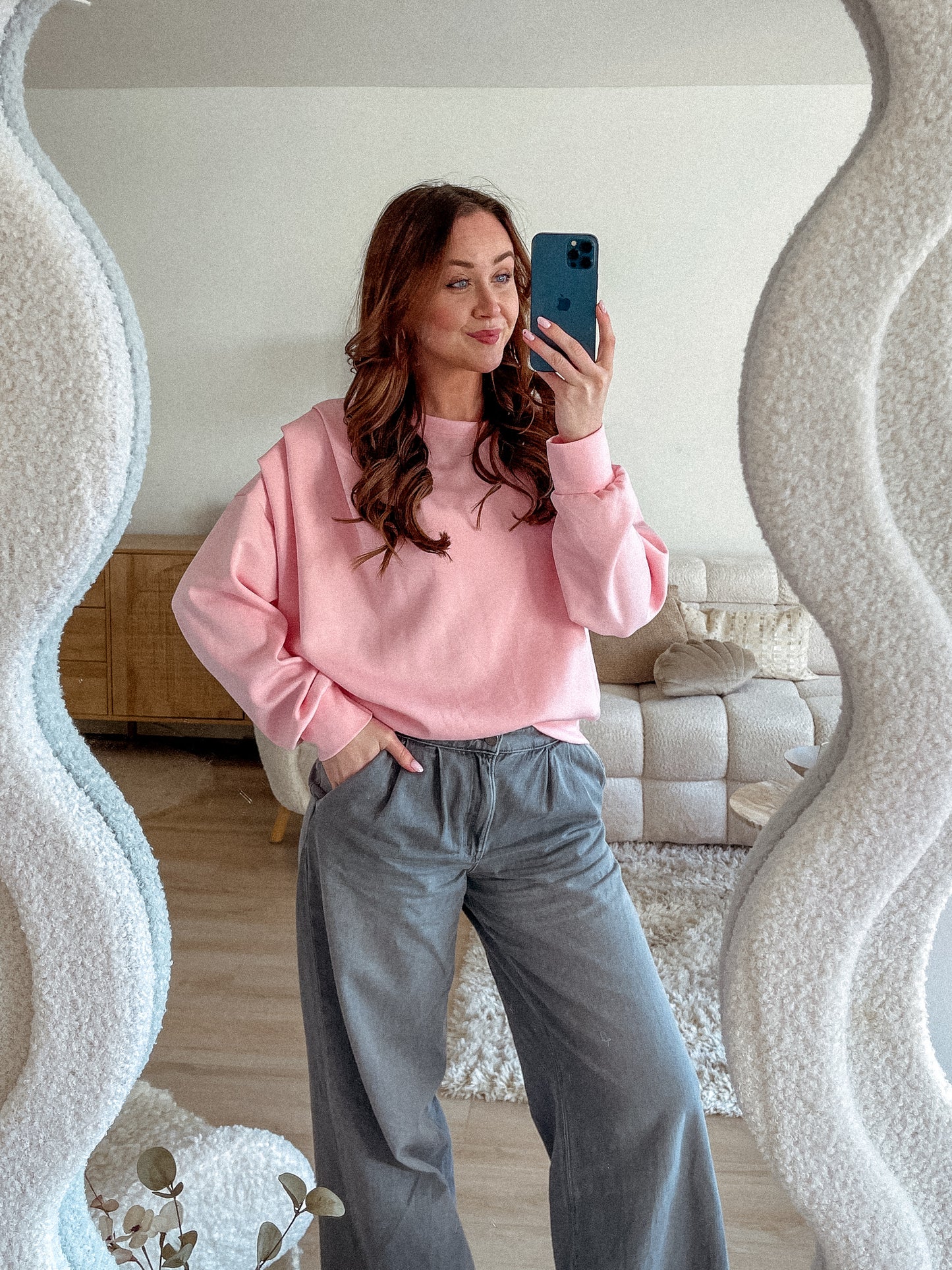 SOFT SWEATER - ROZE