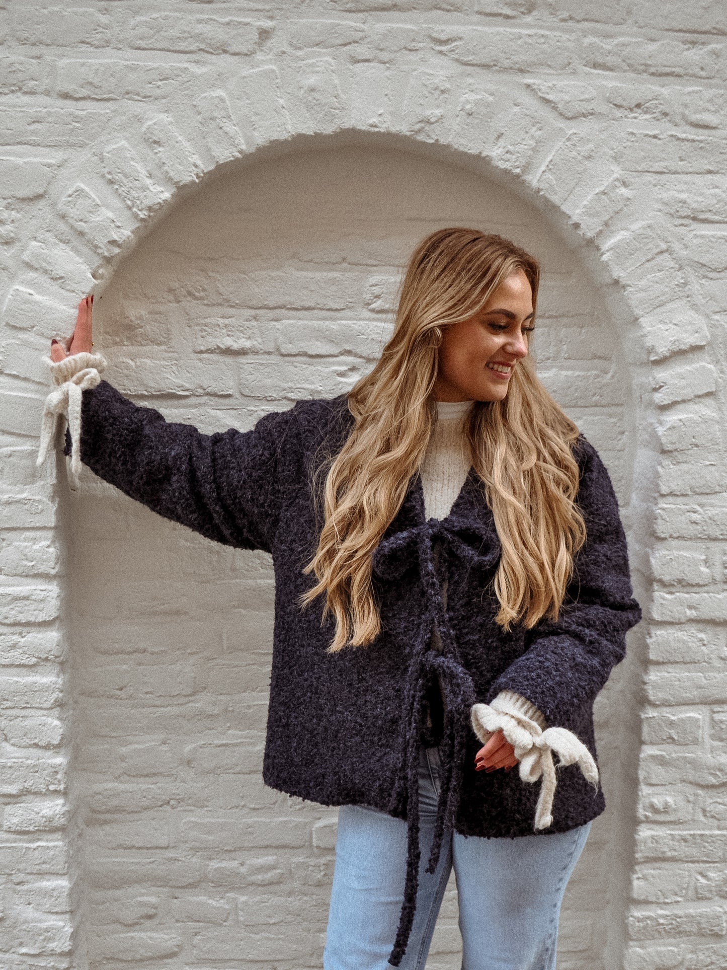 MILA JACKET - NAVY