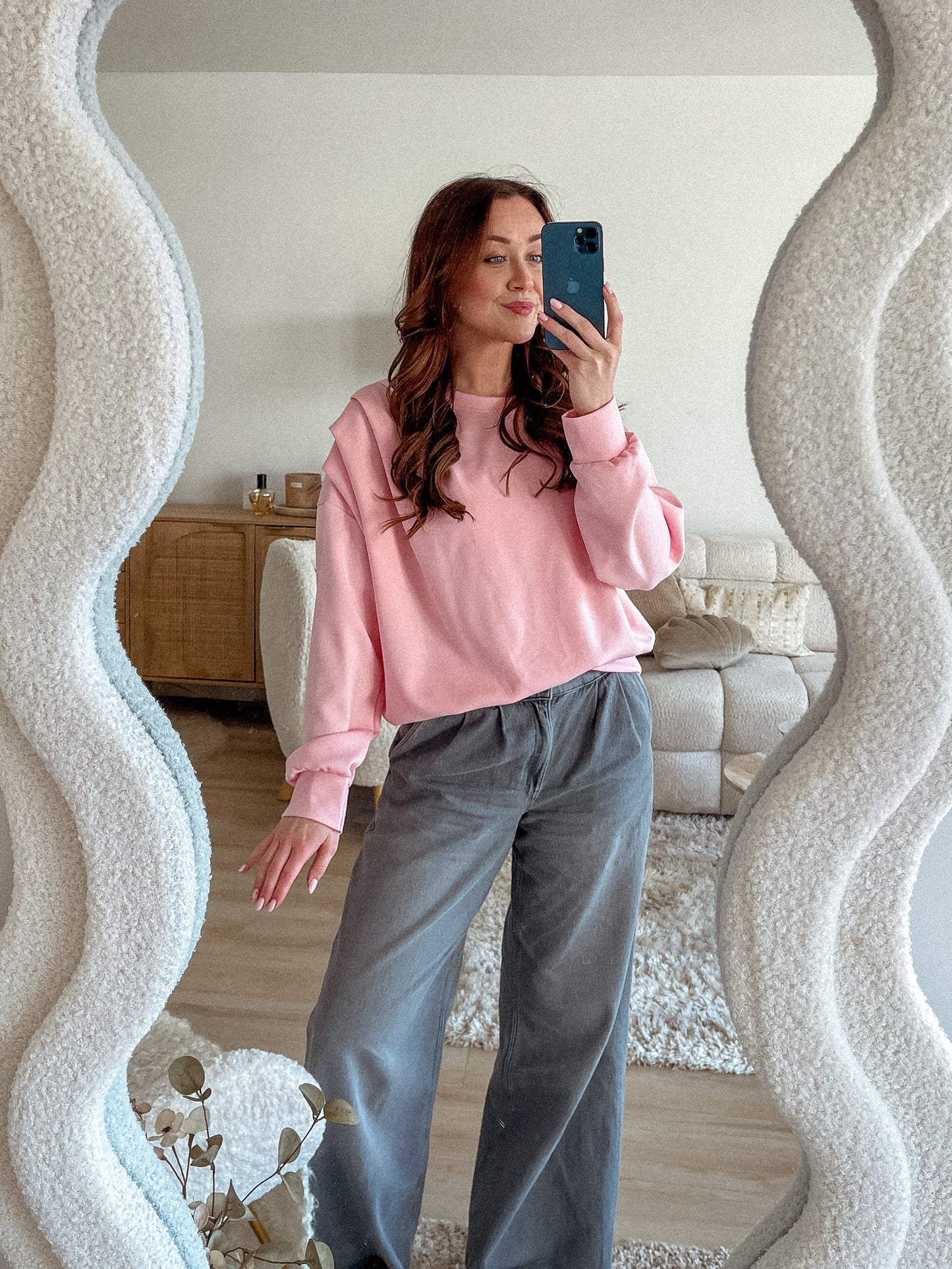 SOFT SWEATER - ROZE
