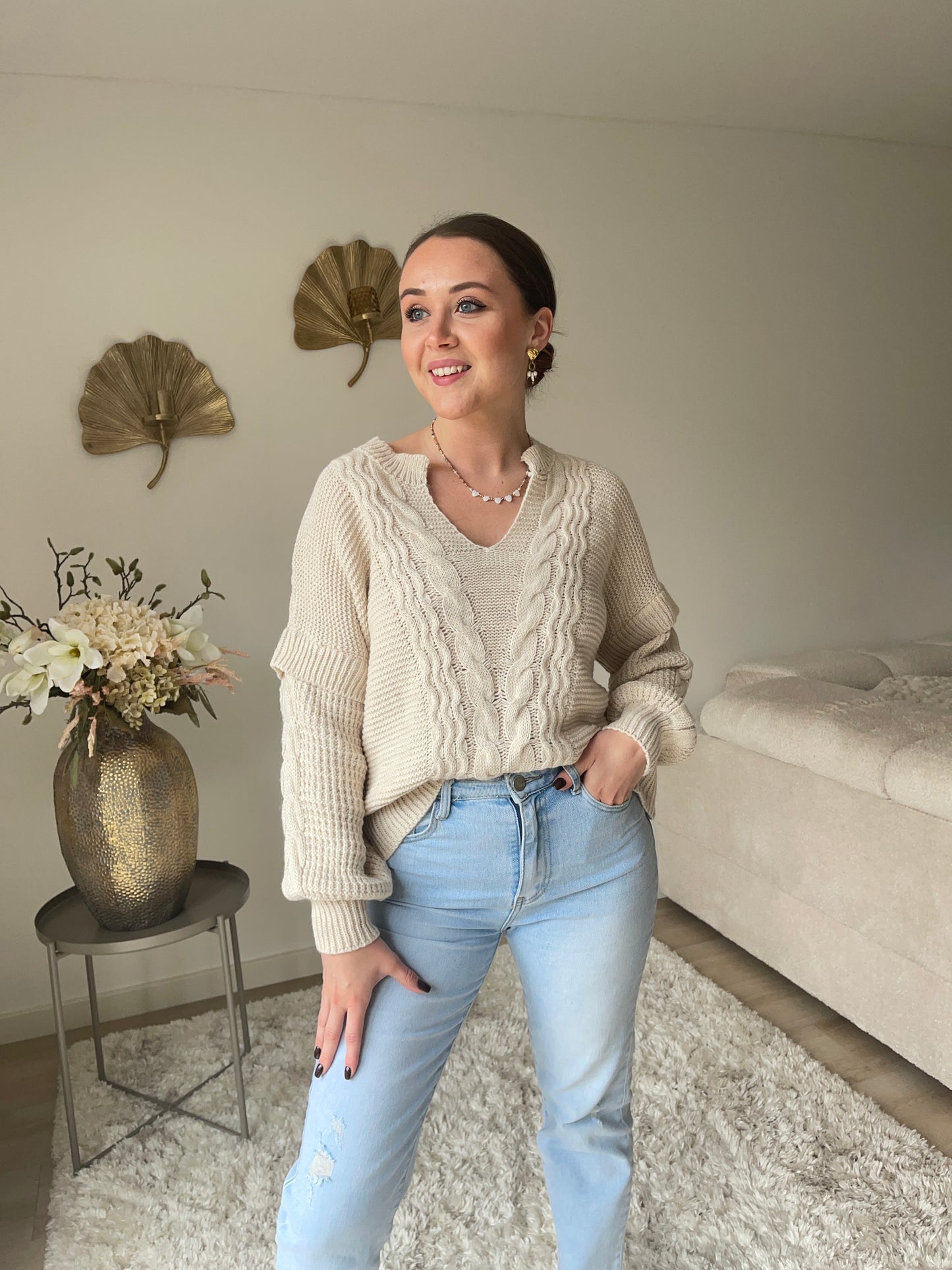 Isabel Knit - Beige