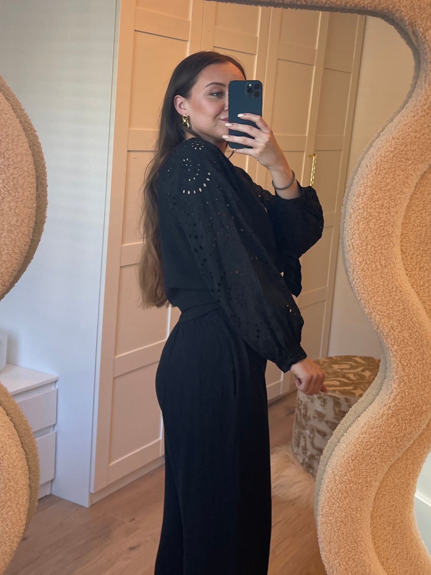 Bodhil Blouse - Zwart
