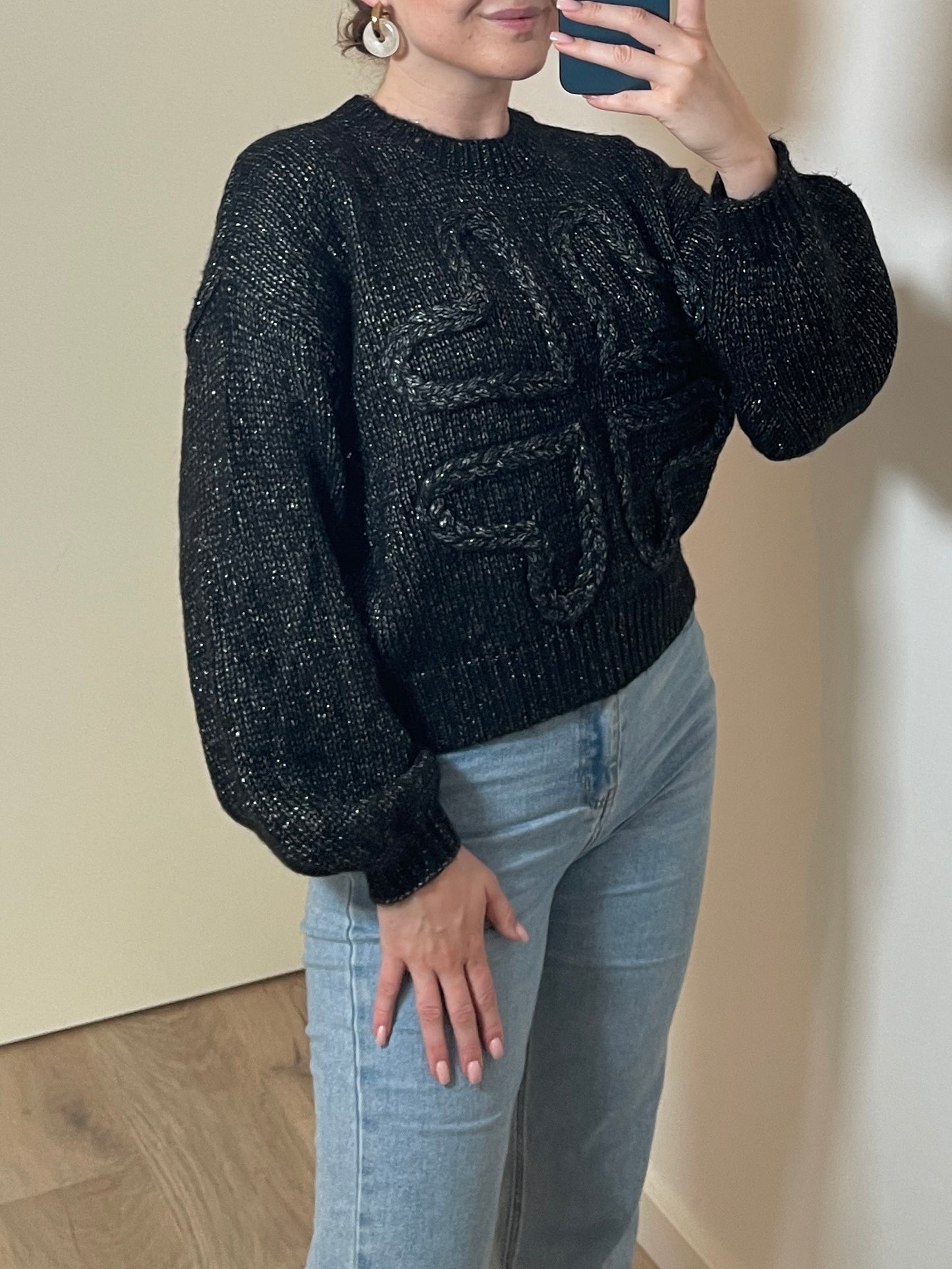 Loeve Knit - Zwart