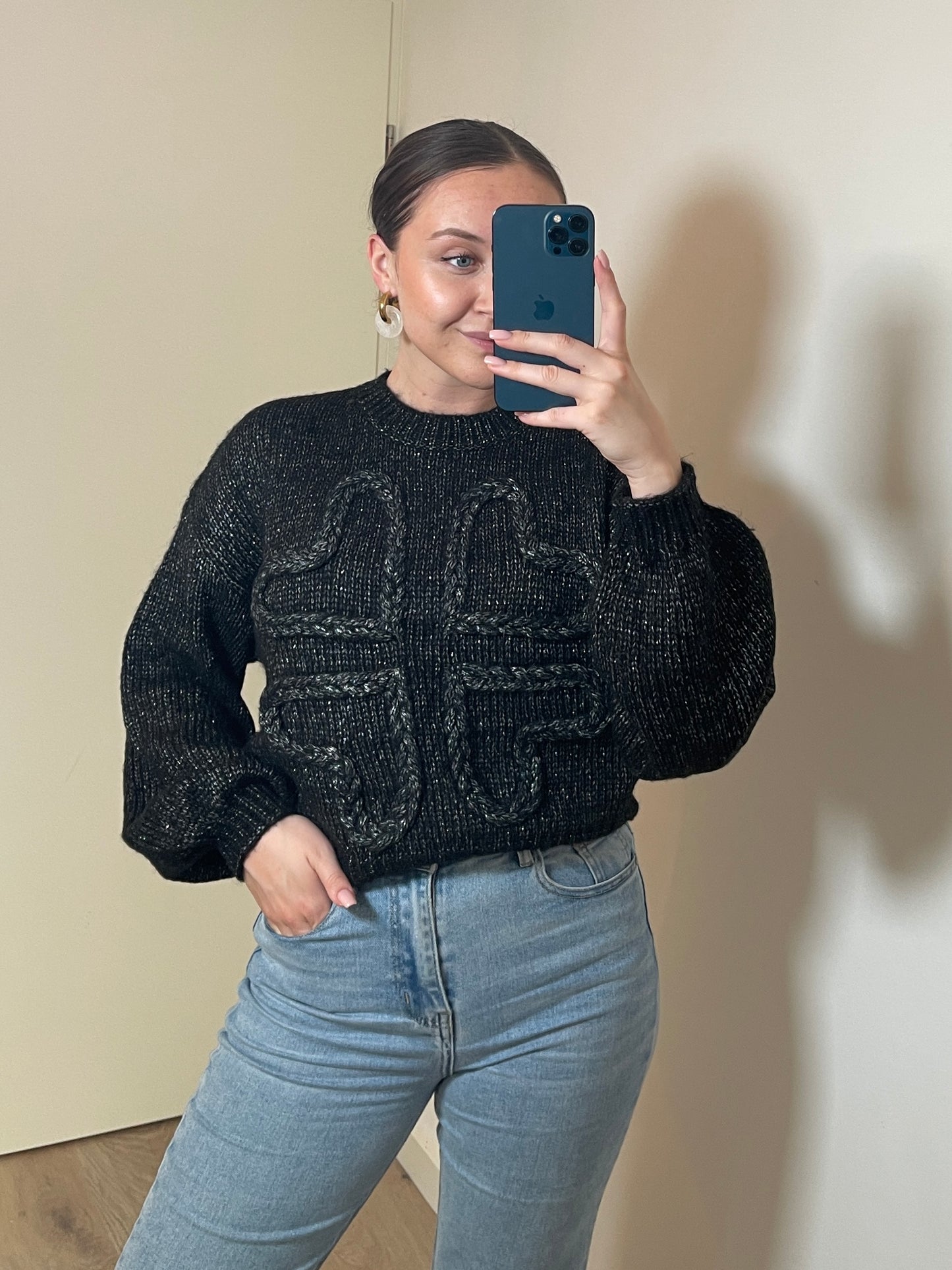 Loeve Knit - Zwart