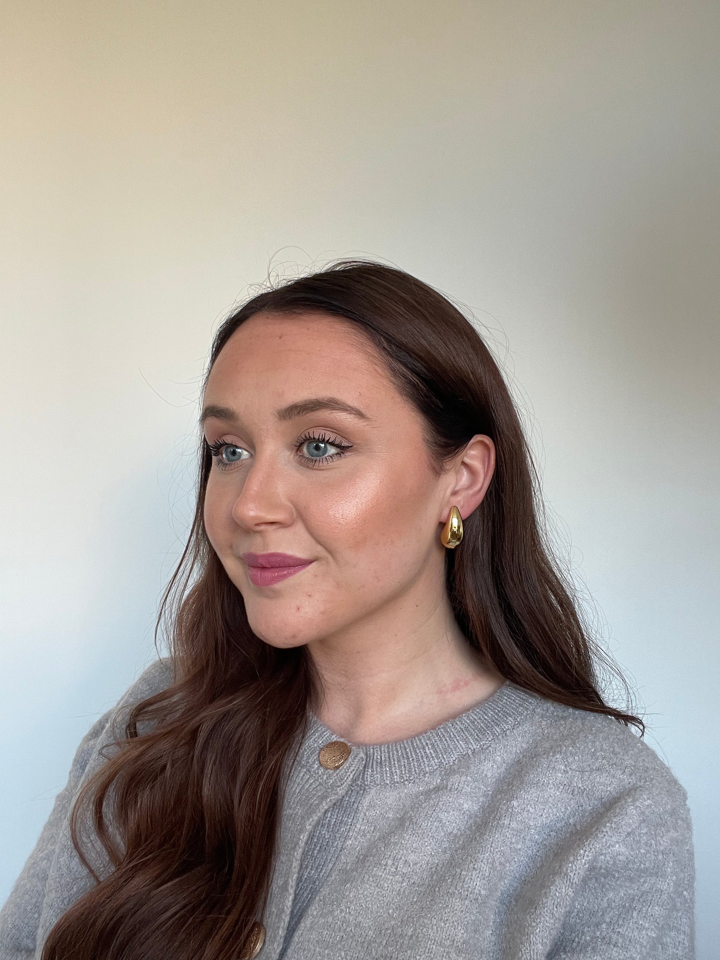 Druppel oorbellen - Goud