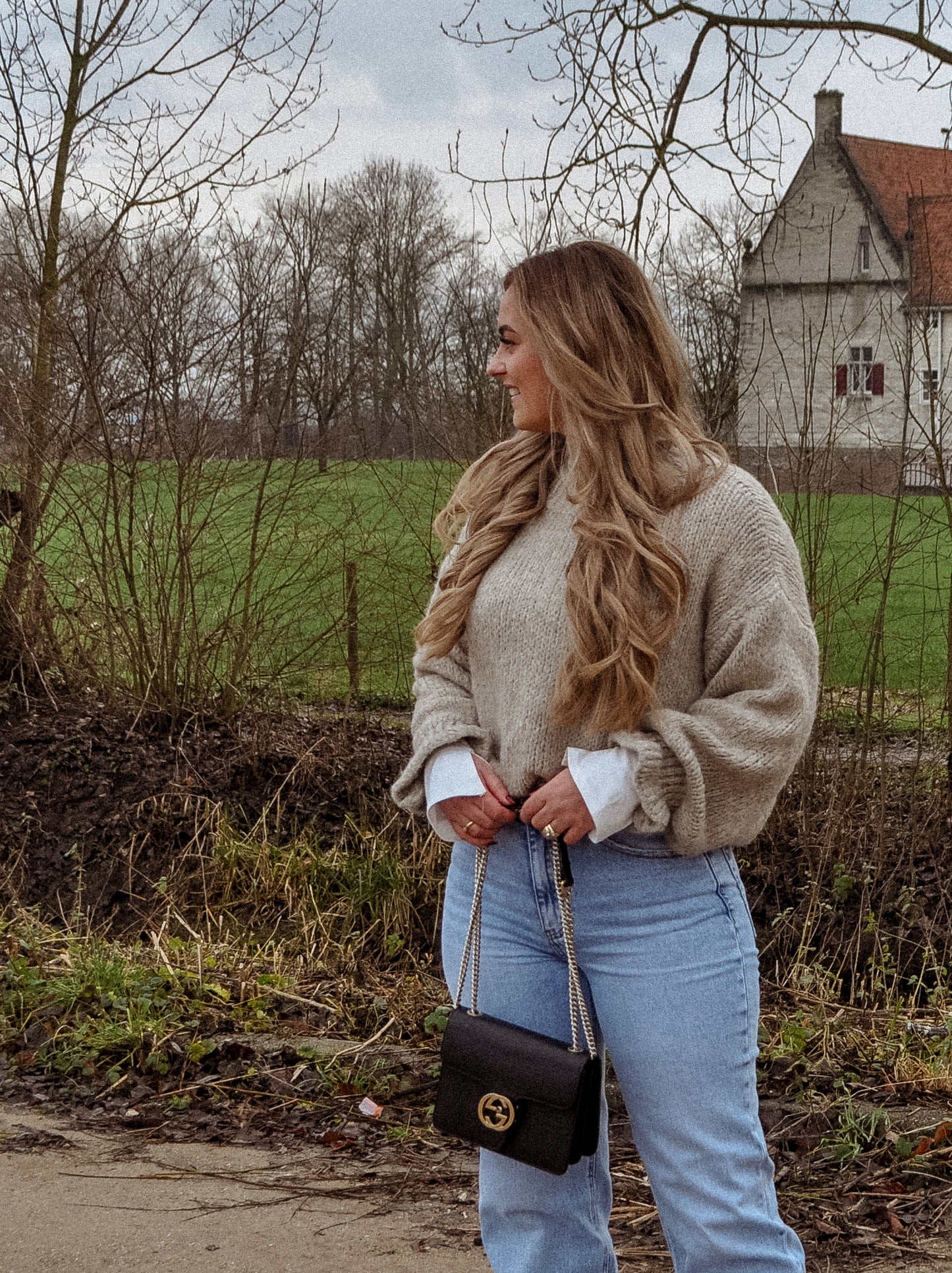 VLINDER KNIT - TAUPE