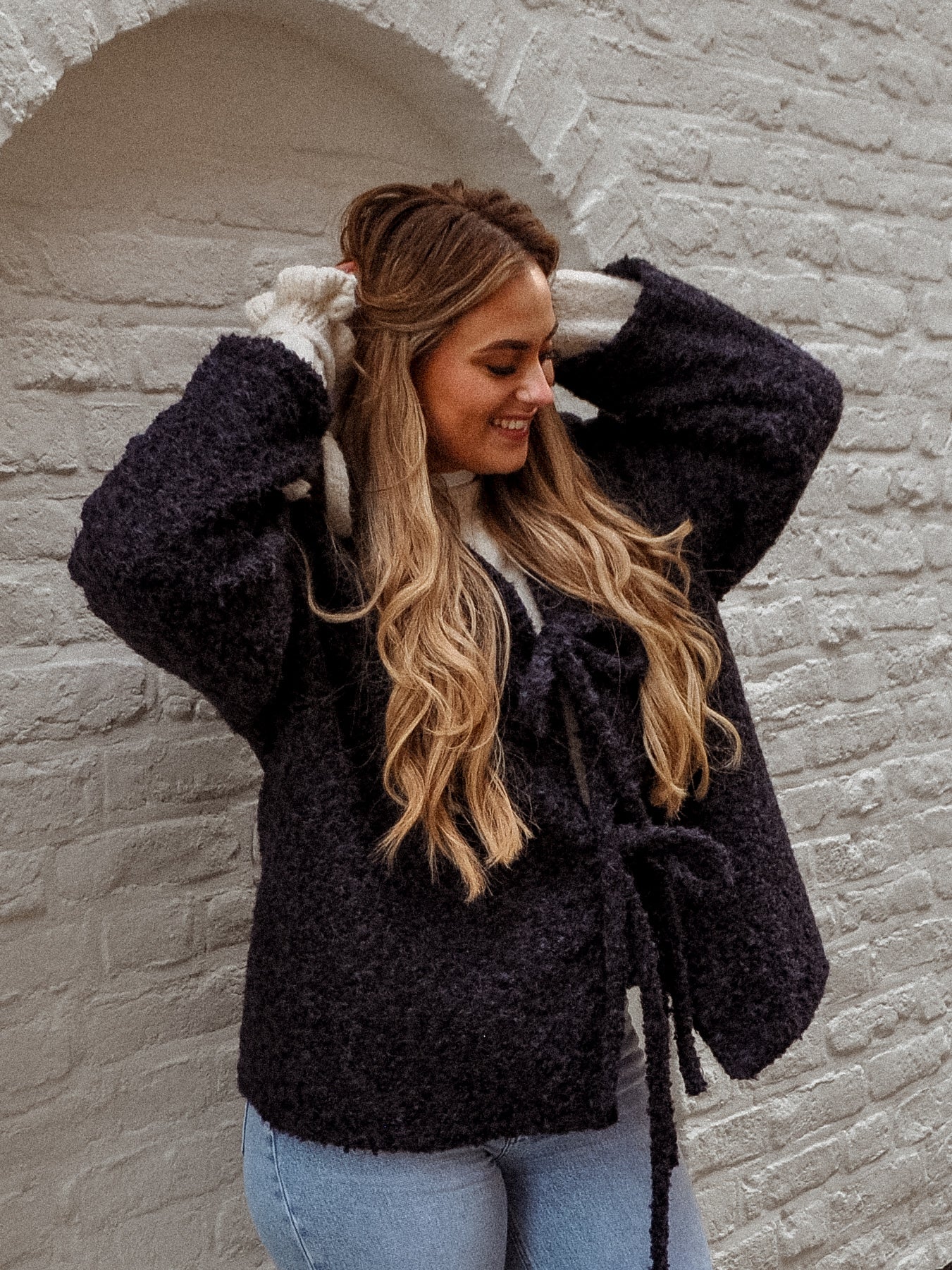 MILA JACKET - NAVY