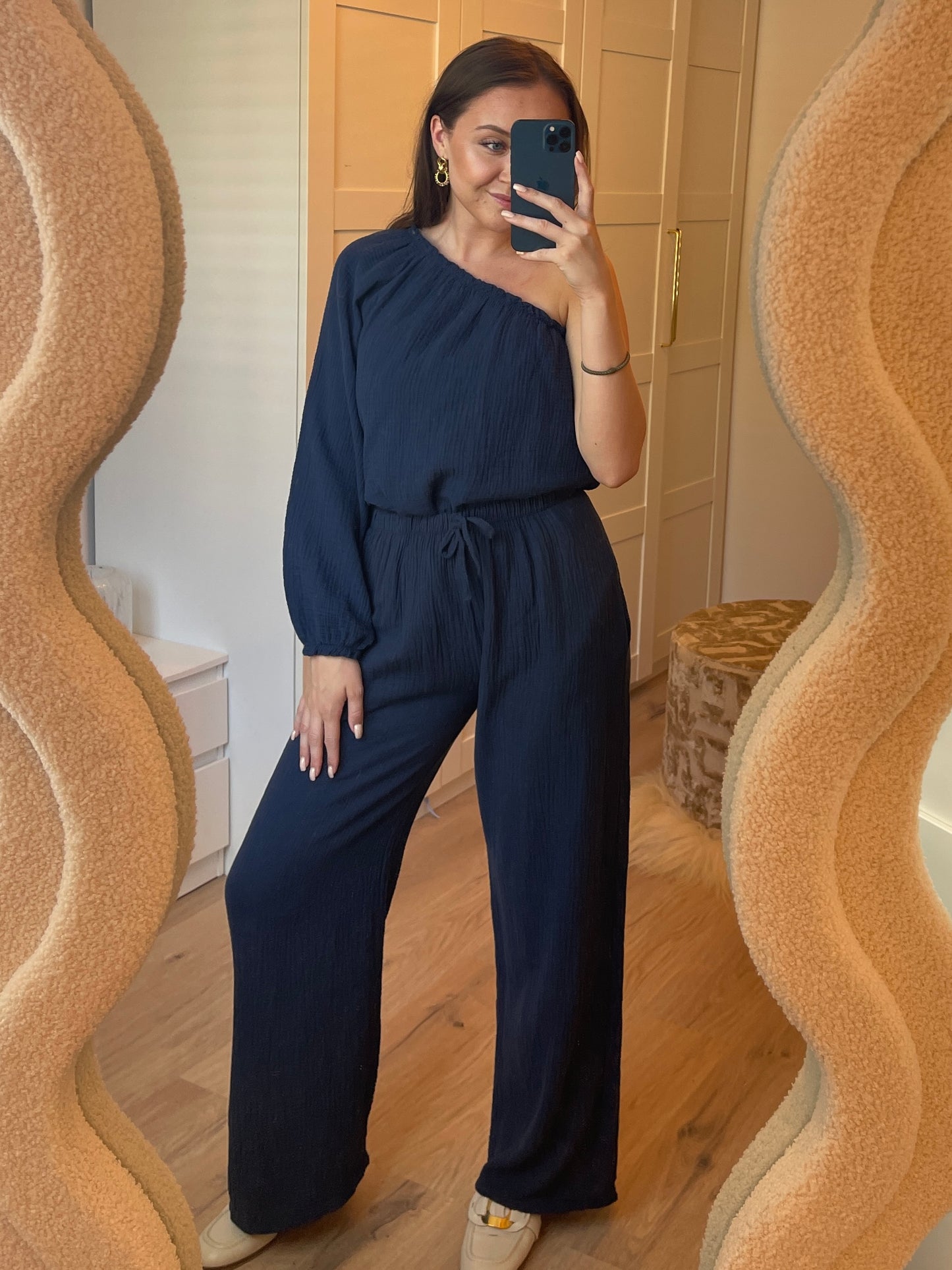 Novie Pants - Navy Blue