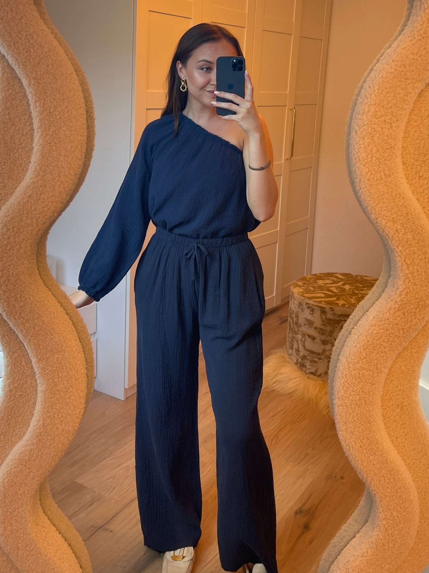 Novie Pants - Navy Blue
