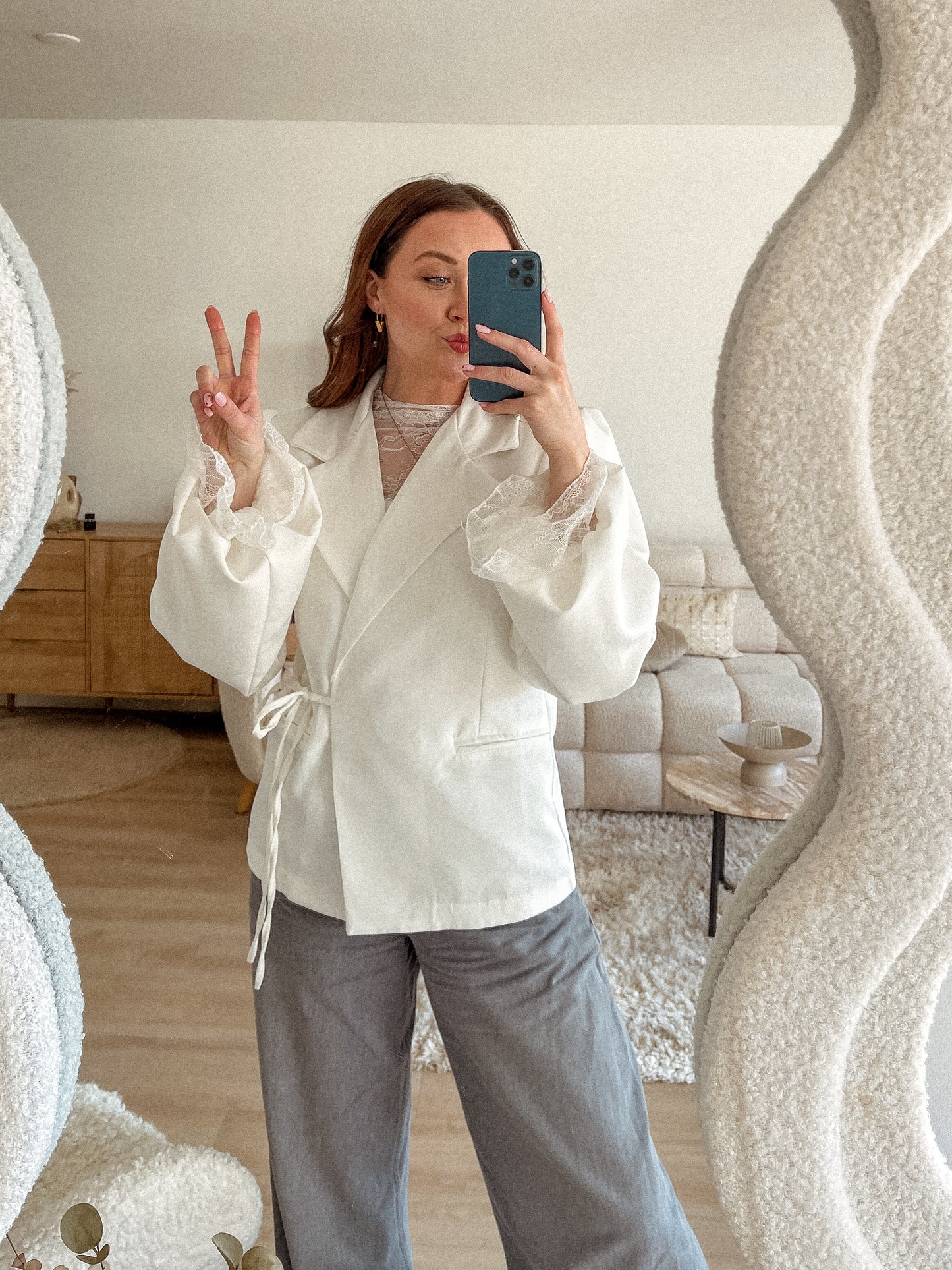 LIV BLAZER - WIT