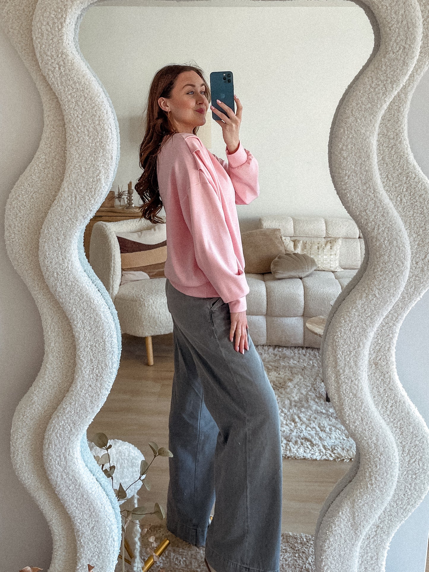 SOFT SWEATER - ROZE