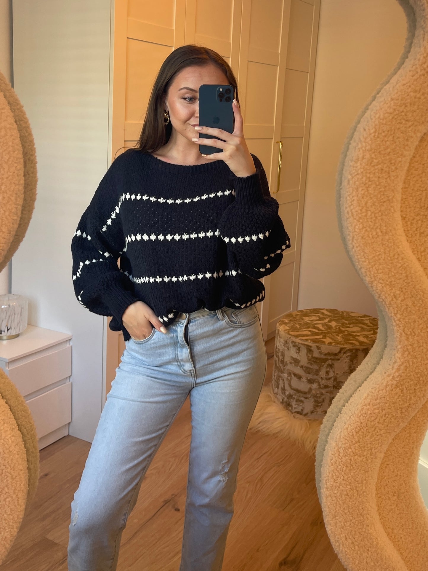 Maeve sweater - Navy Blue
