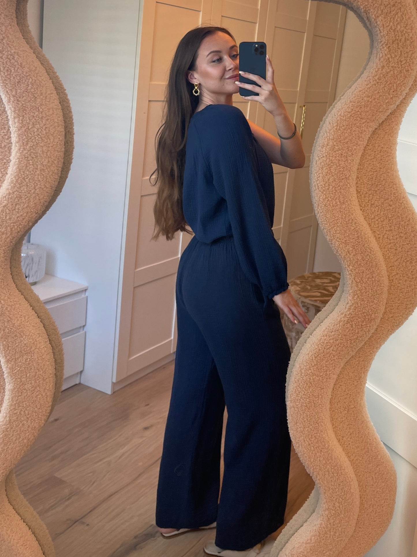 Novie Pants - Navy Blue