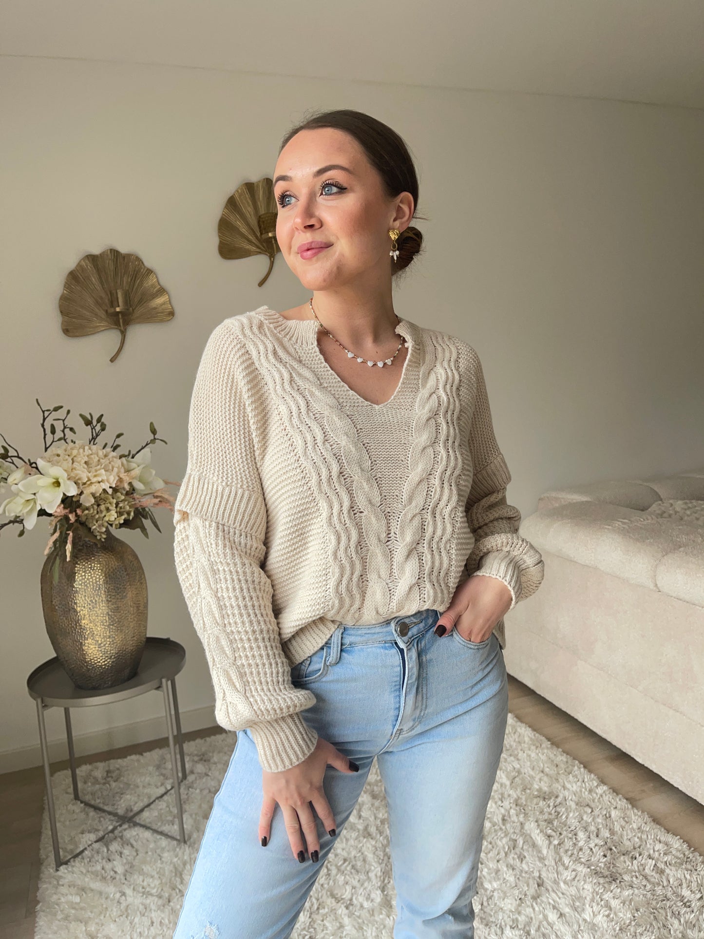 Isabel Knit - Beige