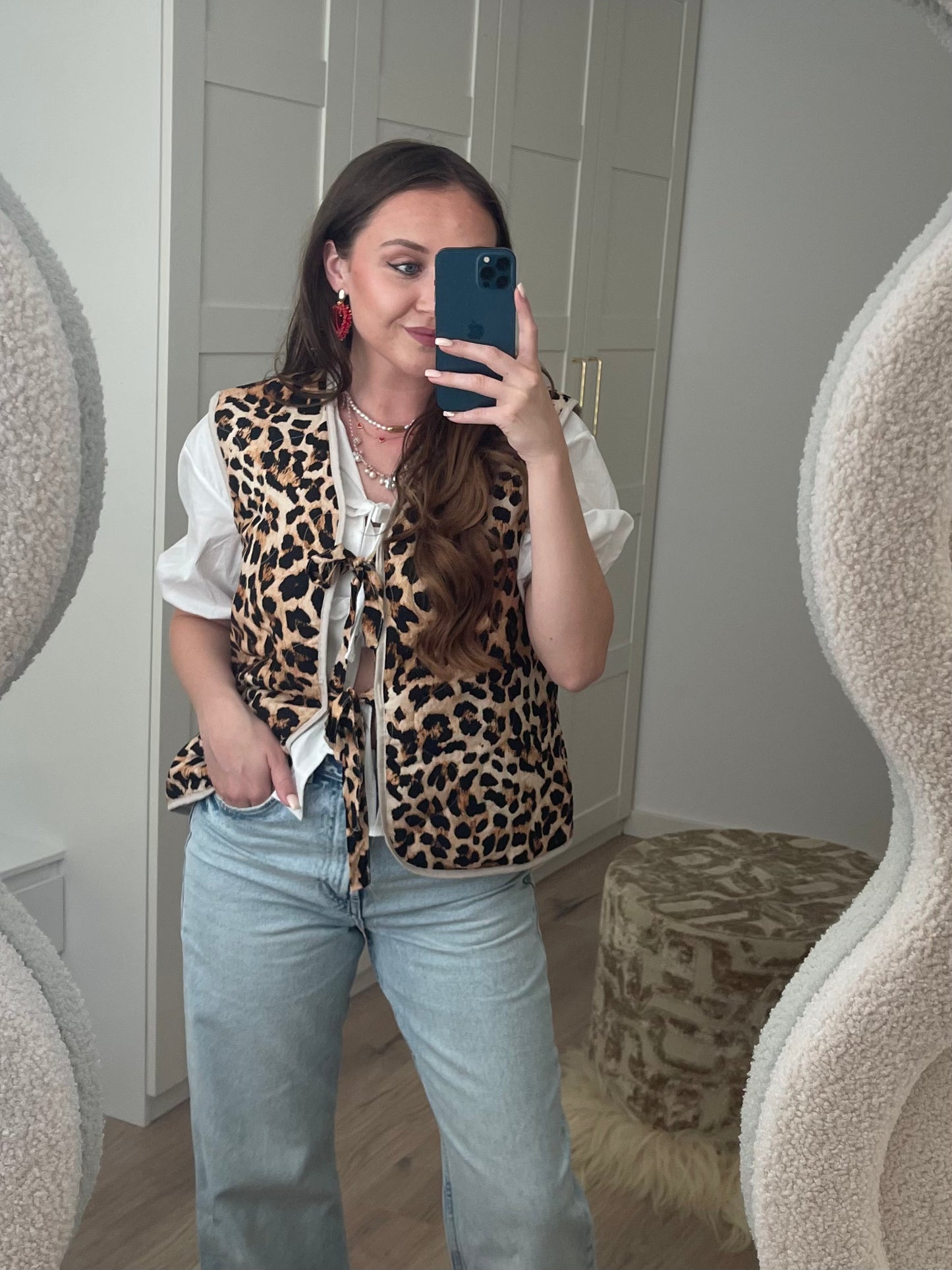 Tiger-Lily Gilet - Panter