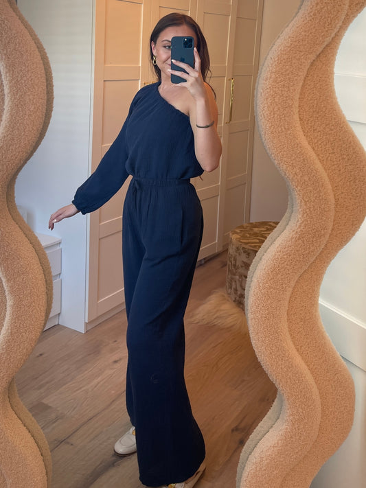 Novie Pants - Navy Blue