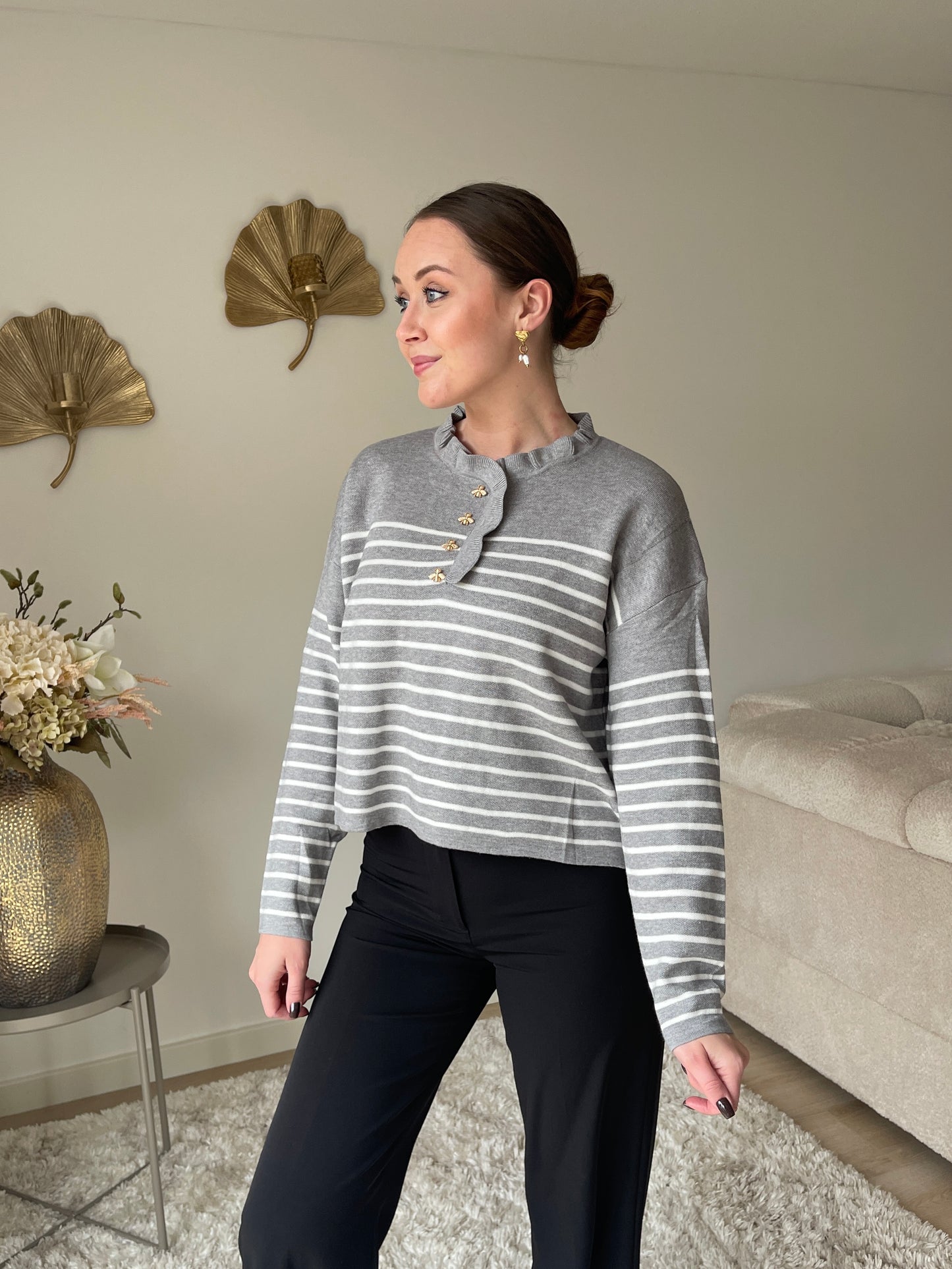 Khloé Sweater - Grijs