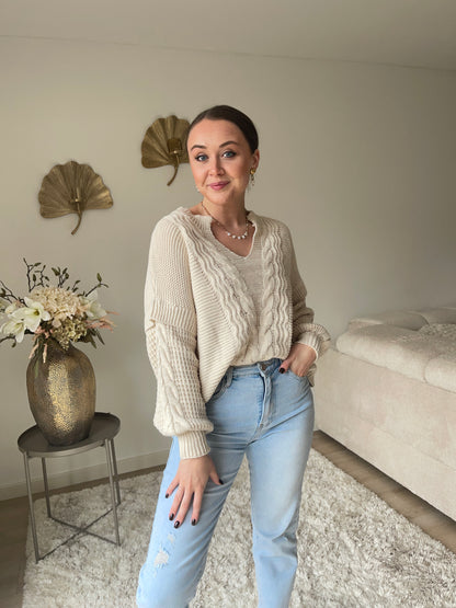 Isabel Knit - Beige