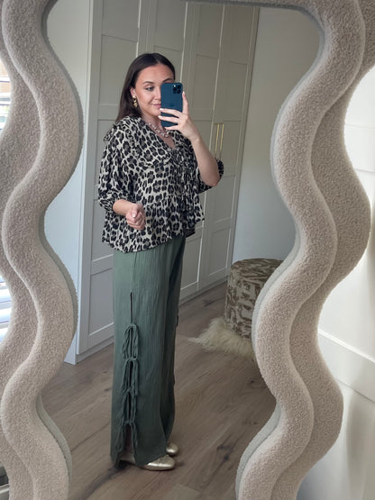 Bowie Blouse - Panter