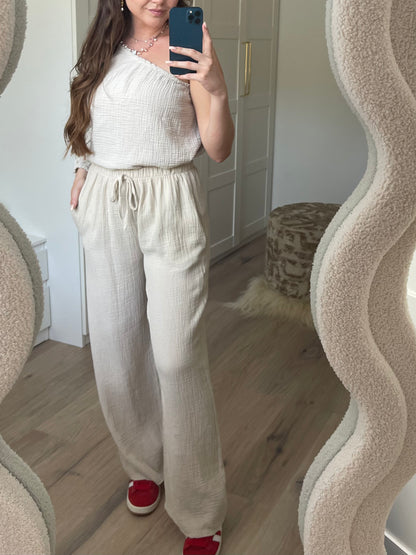 Novie Pants - Beige